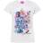 Cinderella Flickor verkligheten är bara en saga T-Shirt White/Blue/Pink 14-15