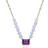 Gemondo ECFEWâ¢ 'The Unifier' Amethyst & Lace Agate Bead Necklace