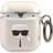 Karl Lagerfeld KLA2UKHGD AirPods cover zloty/gold Glitter Karl`s Head