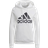 Adidas Women's Loungewear Essentials Logo Fleece Hoodie - White/Black