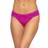 Felina Signature Stretchy Lace Low Rise Thong - Vivid Viola