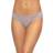 Felina Signature Stretchy Lace Low Rise Thong - Gull Gray