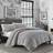 Eddie Bauer Preston Duvet Cover Grey (264.16x233.68cm)