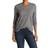 Madewell Long Sleeve Crewneck T-shirt - Heather Pewter