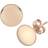 Saks Fifth Avenue Flat Ball Stud Earrings - Rose Gold