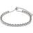 Pilgrim Armbånd Lucia_PI Sølvbelagt Krystal Dam Armband one