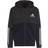 Adidas Essentials Colorblock Fleece Full-Zip Hoodie - Carbon/Legend Ink