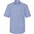 Fruit of the Loom Short Sleeve Poplin Shirt - Oxford Blue