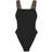 Versace Greca Border One-piece Swimsuit - Black