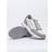 Armani Exchange Mocka Sneakers för Män - Brutvitt Silver
