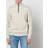 HUGO BOSS Cotton Terry Zip Neck Sweatshirt