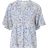 Part Two Petinapw Bl Blouse Relaxed Fit Pion - Blue Painted