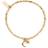 ChloBo Dainty Moon and Sun Bracelet GBCFB1097