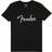 Fender Spaghetti Logo T-Shirt - Black