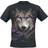 Spiral Wolf Roses T-shirt Herr