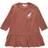 The New Siblings Drude LS Velour Dress (TNS1408) Chutney