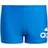 Adidas Boy's Badge of Sport Swim Briefs - Glow Blue / White (HM2114)