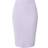 Urban Classics Ladies Ladies Rib Knit Midi Skirt lilac