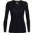 Icebreaker Women's Merino 175 Everyday Long Sleeve Crew Thermal Top - Black