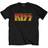 Kiss Men Classic Logo (Dip-Dye) Tie Dye T-shirt Tan