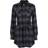Brandit Ladies Longshirt Lucy (Sort Grå, 5XL)