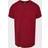 Urban Classics Long Shaped Turnup Tee brickred