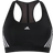 adidas Powerreact Training Medium-Support 3-Stripes Bra Plus Size - Black/White