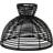 Star Trading Round Lampskärm ∅ 26cm