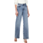 Only Juicy Life Wide High Waisted Jeans - Blue/Medium Blue Denim