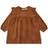 Soft Gallery Eleanor Shoulder Moondots Dress - Glazed Ginger (SG1618)