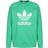 Adidas Adicolor Classics Trefoil Crewneck Sweatshirt - Hi-Res Green/White