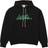 Lacoste L!ve Cotton Hoodie Unisex - Black/Green
