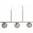 DYBERG LARSEN Sophia Brass/Gold Pendant Lamp ∅ 15cm