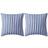 vidaXL 132306 2-pack Komplett dekorationskudde Blå (45x45cm)