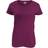 Fruit of the Loom Womens Short Sleeve Lady-Fit Original T-shirt - Burgundy