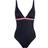 Tommy Hilfiger Signature Tape One Piece Swimsuit - Desert Sky