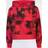 Jordan Girl's Essentials Novelty Boxy Pullover Hoodie - Very berry