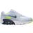 Nike Air Max 90 GS - White/Blackened Blue/Volt/Football Grey