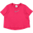 Nike Girl's Cropped Dance T-Shirt - Rush Pink (DQ5095-666)