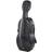 Gewa Pure Polycarbonate Cello Case With Wheels Black
