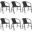 vidaXL 3107704 6-pack Havestol