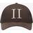 Les Deux Baseball Cap Suede II - Coffee Brown/Ivory