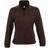 Sol's Womens North Full Zip Fleece Jacket - Dark Chocolate