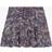 Kenzo Cheetah Ruffle Skirt - Dark Purple