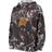 Majestic Phoenix Suns Burble Tie-Dye Tri-Blend Pullover Hoodie W