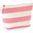 Westford Mill Nautical Accessory Bag - Natural/Pink