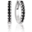 Sif Jakobs Ellera Medio Earrings - Silver/Black
