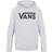 Vans Kid's Drop V Po Boys-b Hooded Sweatshirt - White Heather (VN0A7S2XT8J)
