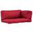 vidaXL 44655 3-pack Chair Cushions Red (103x58cm)