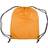 Shugon Stafford Plain Drawstring Tote Bag - Orange